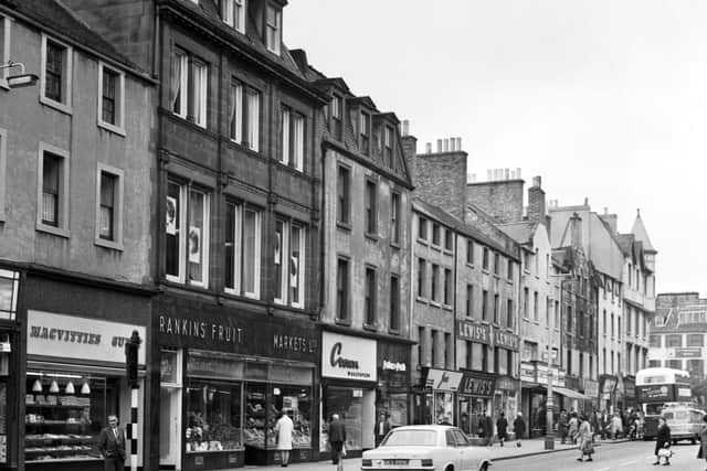 Nicolson Street as it looked in the 1960s