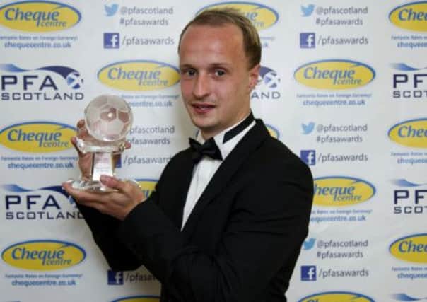 Leigh Griffiths has been named the PFA Scotland Young Player of the Year. Picture: SNS