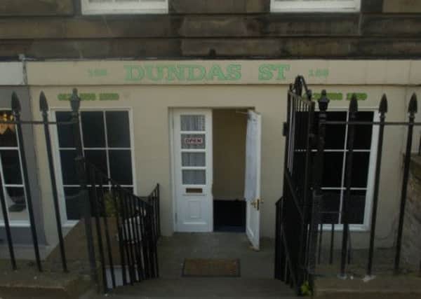 The Dundas Street sauna was among those targeted. Picture: Toby Williams