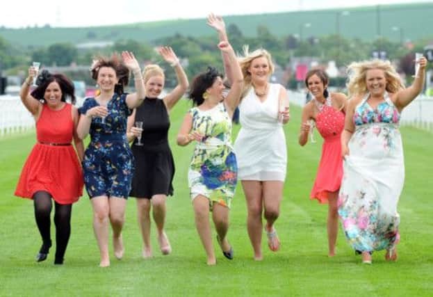 Ladies Day at Musselburgh racecourse. Pictures: Lesley Martin