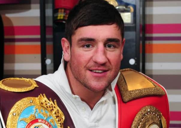 Alex Arthur: Announced retirement from boxing on Twitter. Picture: Ian Rutherford