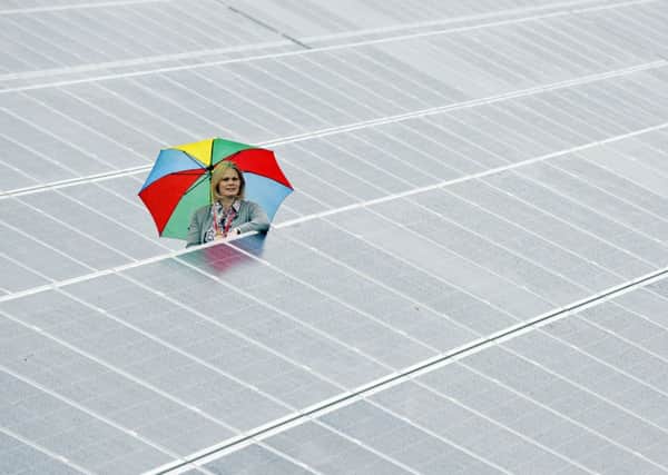 Bright idea: Solar panels to generate profit for city council. Picture: TSPL