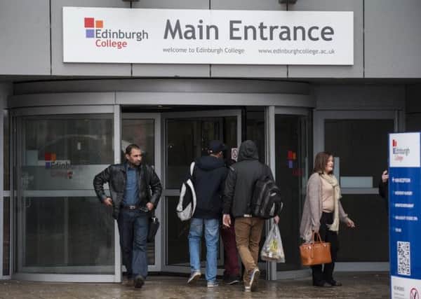 The report uncovered "serious concerns" at Edinburgh College. Pic: Ian Georgeson.