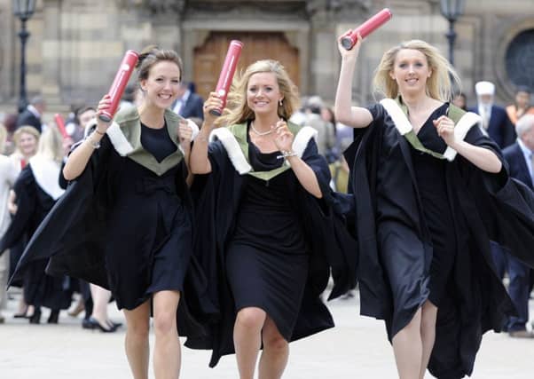 In the future, graduates could be receiving a Grade Point Average qualification. Picture: Ian Rutherford