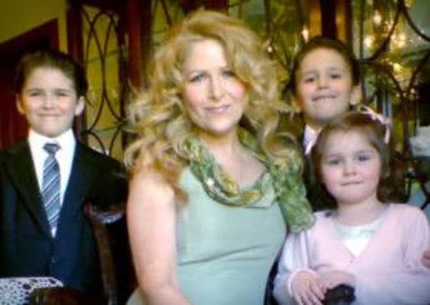 Theresa Riggi clearly doted on her three children, who were perfectly dressed and very polite. Picture: contributed