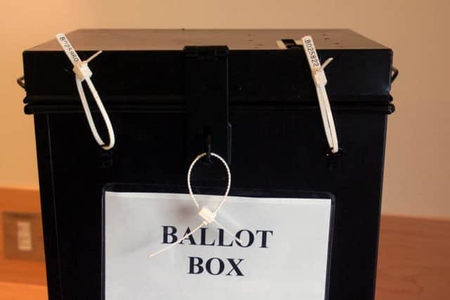 More than four million have registered to vote.   Picture: David Moir
