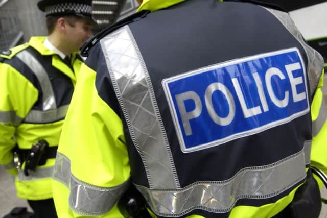 Police were called to the scene of the crash on the A71.