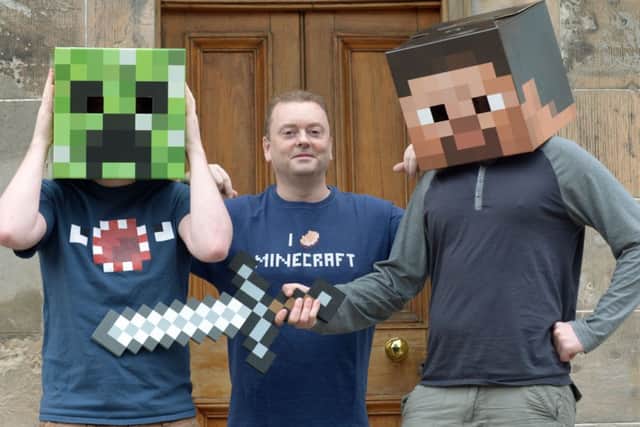 Paddy Burns, executive director at 4J Studios in East Liinton, which has worked on the Minecraft game. Pic: Phil Wilkinson