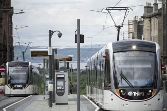 The trams cost close to £1bn. Picture: Scott Taylor