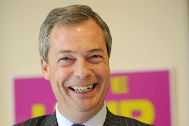 Nigel Farage. Picture: Julie Bull