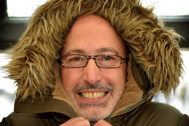 Victor Contini is gearing up for a 62-mile trek in the Arctic Circle in aid of Its Good 2 Give. Picture: Jon Savage