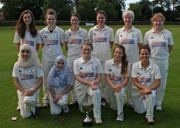 Carlton cricket women's team won the Scottish Cup
