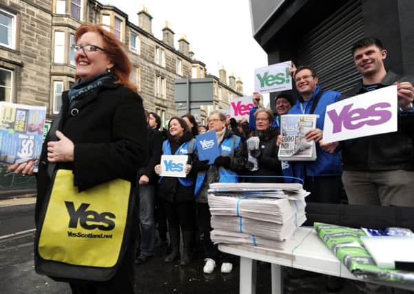 Yes supporters were left disappointed after the referendum. Picture: Jane Barlow