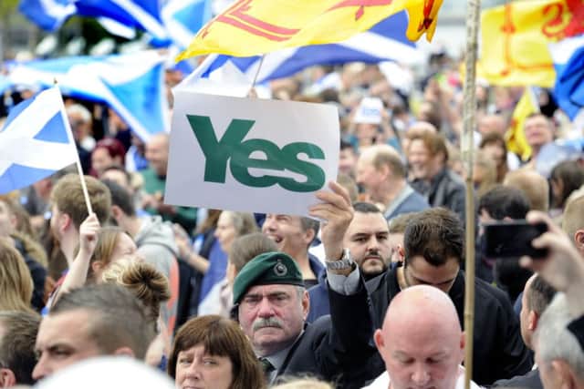 The referendum campaign has boosted grassroots activism. Picture: John Devlin