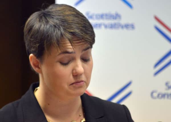 Ruth Davidson said there had been a 'sample opening' of postal votes. Picture: Phil Wilkinson
