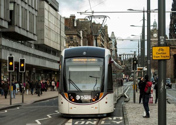 Extending the tram system from the city centre to Leith could prove lucrative. Picture: Ian Georgeson