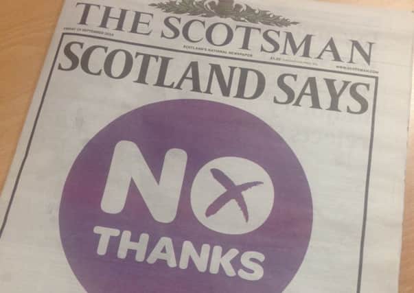 Was The Scotsman the most balanced paper? Picture: Comp