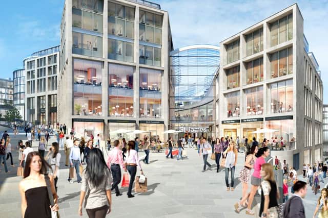 The poposed redevlopment of the St James Quarter suggests retail will continue to thrive. Picture: contributed