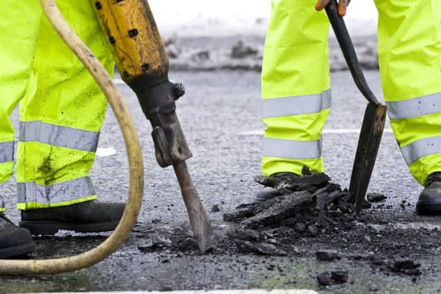 A survey of roadworks undertaken between 2006 and 2010 found that 53 per cent were 'noted as defective. Picture: Ian Georgeson