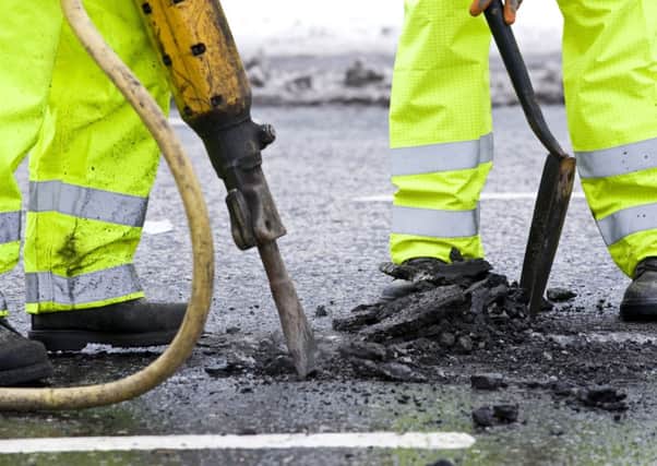 A survey of roadworks undertaken between 2006 and 2010 found that 53 per cent were 'noted as defective. Picture: Ian Georgeson