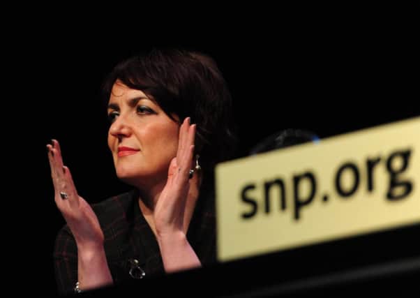 Angela Constance MSP at last year's SNP Spring conference. Pic: Ian Rutherford