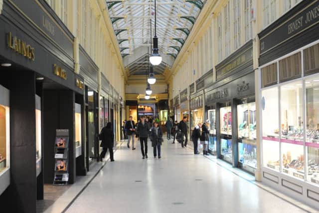 Argyll Arcade Glasgow.
Pic:Robert Perry