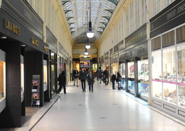 Argyll Arcade Glasgow.
Pic:Robert Perry