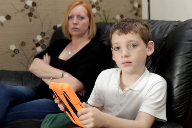 Lyndsey Little, 39, whose eight-year-old son Aaron ran up a £700 bill watching YouTube. Pic: HEMEDIA