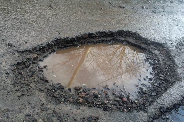The city's roads are renowned for potholes. Picture: Comp