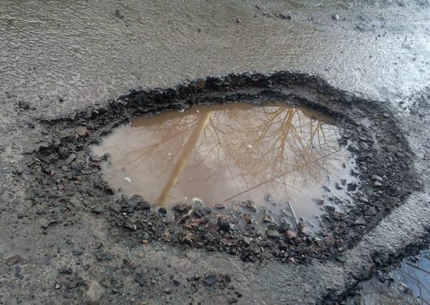 The city's roads are renowned for potholes. Picture: Comp