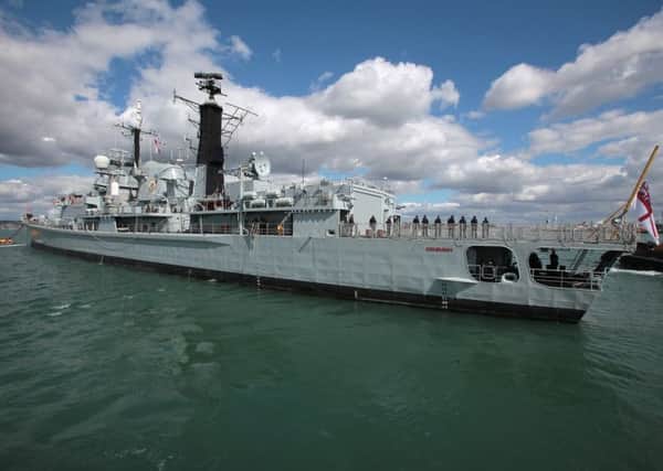 HMS Edinburgh has gone on sale. Picture: Comp