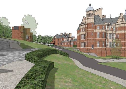 An artists impression of the Craighouse site. Picture: comp