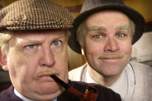 Victor (Greg Hemphill) and Jack (Ford Keirnan) .Pic: BBC
