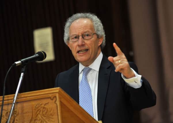 Henry McLeish has given a warning over rushing talks on Holyrood