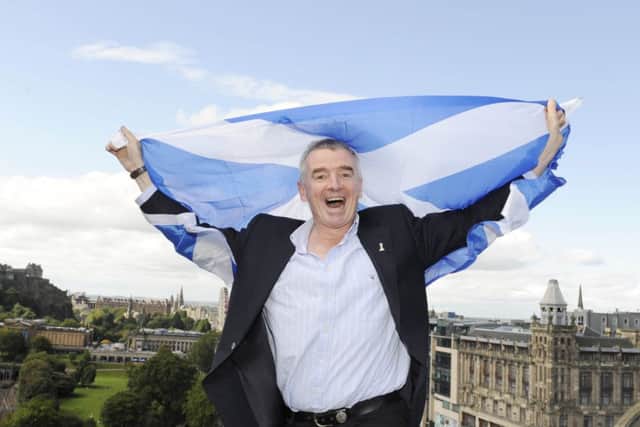 Michael OLeary wants Ryanair to provide much lower priced services at the main airports. Picture: Greg Macvean