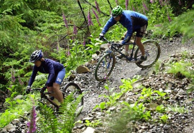 Bike trails are planned for the Pentland Hills. Picture: Bill Henry