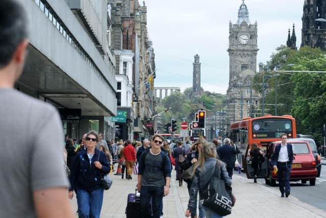 Edinburgh saw a net loss of only two stores. Picture: Lisa Ferguson