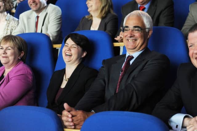 Ruth Davidson was interviewed over allegations Better Together counted postal votes early. Picture: Neil Hanna