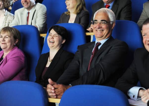 Ruth Davidson was interviewed over allegations Better Together counted postal votes early. Picture: Neil Hanna