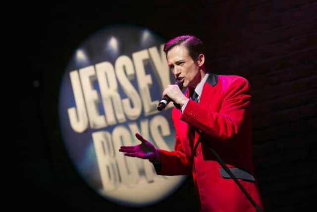 Jersey Boys, with Tim Driesen as Frankie Valli. Pic: Comp