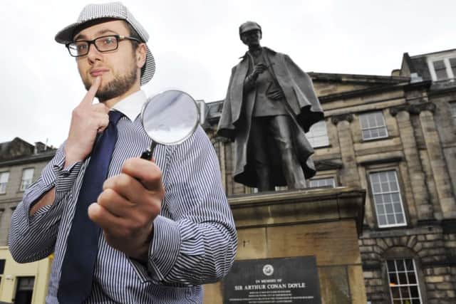 News reporter John Connell on the trail of Sherlock star Benedict Cumberbatch. Picture: Phil Wilkinson