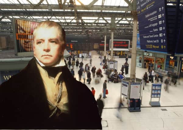 Some of Sir Walter Scotts rhyme and prose will adorn Waverley Station