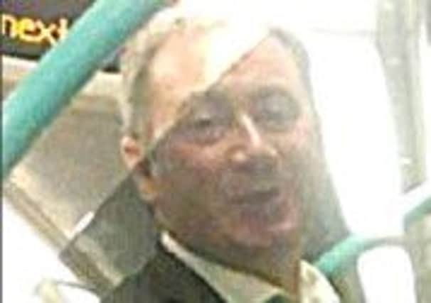 Neil Docherty has admitted racially abusing a passenger on a train. Pic: British Transport Police
