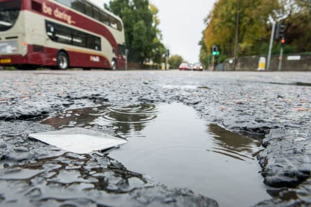 Potholes are frustrating for road-users. Picture: Ian Georgeson