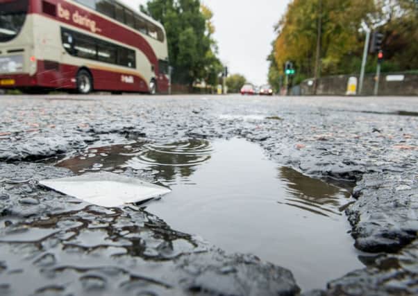 Potholes are frustrating for road-users. Picture: Ian Georgeson