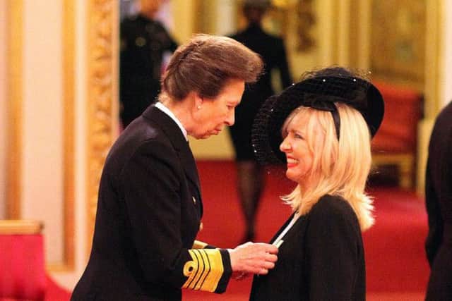 The Princess Royal and Jennifer at Buckingham Palace. Picture: PA