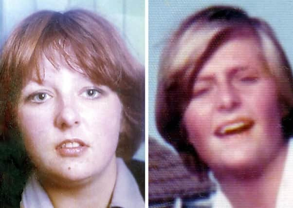 Christine Eadie and Helen Scott, who were murdered in 1977. Pic: PA Wire