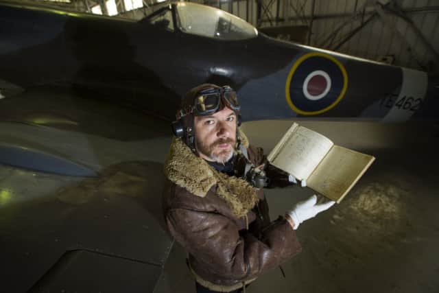 Ian Brown, assistant curator at the National Museem of Flight. Picture: Lesley Martin