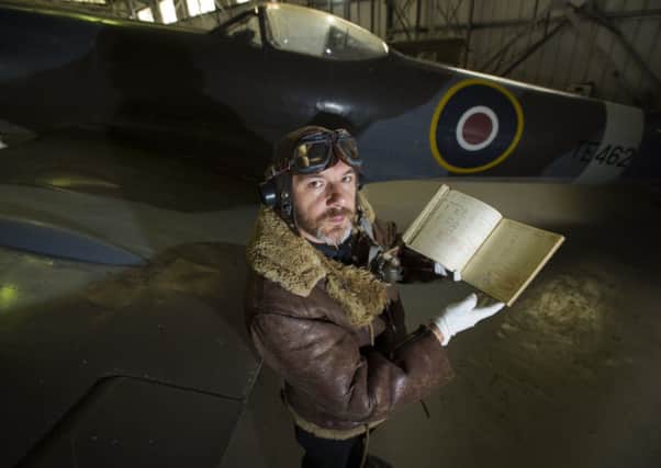 Ian Brown, assistant curator at the National Museem of Flight. Picture: Lesley Martin