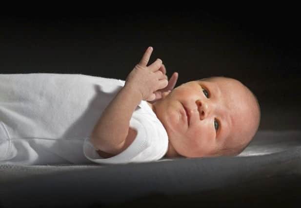 Babies born in Edinburgh live longer than in many other parts of the country. Picture: Christopher Furlong